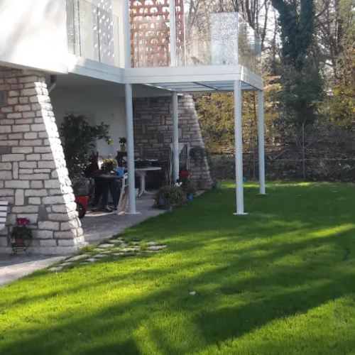 Soppalco In Vetro Calpestabile